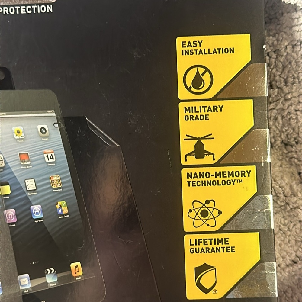 Invisible Shield ZAGG IPad Mini Screen Protector NEW - Picture 4 of 4